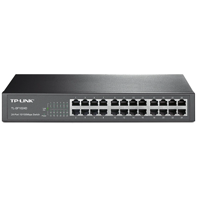 tp-link tl-sf1024d комутатор 24 порти некерований
