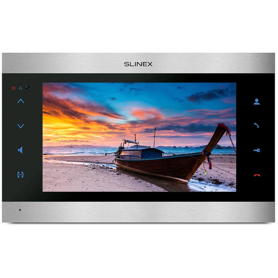 sl-10ipthd (silver+black) відеодомофон 10 