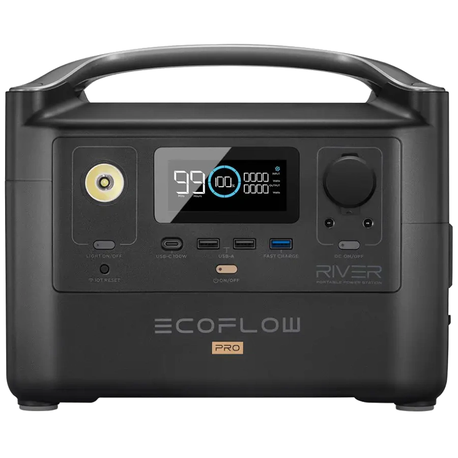 ecoflow river pro 600вт портативне джерело живлення