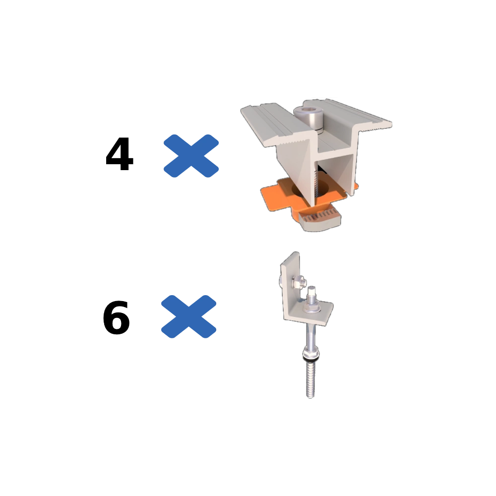 metaltile iv комплект кріплень до металочерепиці