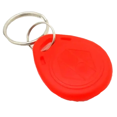rfid keyfob em rw red брелок