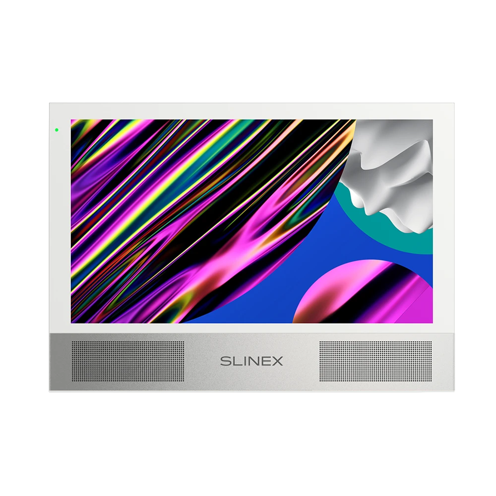 sonik 10 10” дюймів білий відеодомофон slinex