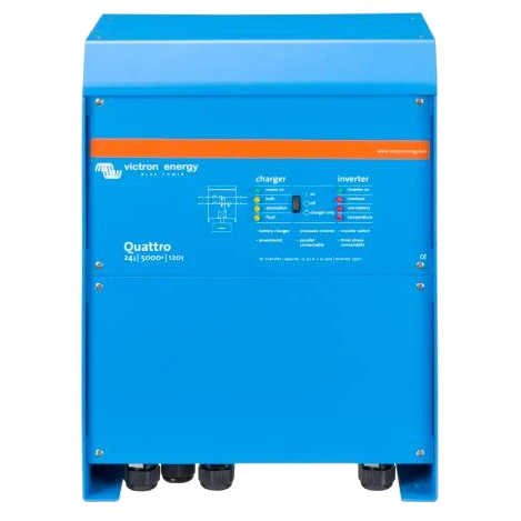victronenergy quattro 24/5000/120-100/100 однофазний чиста синусоїда інвертор