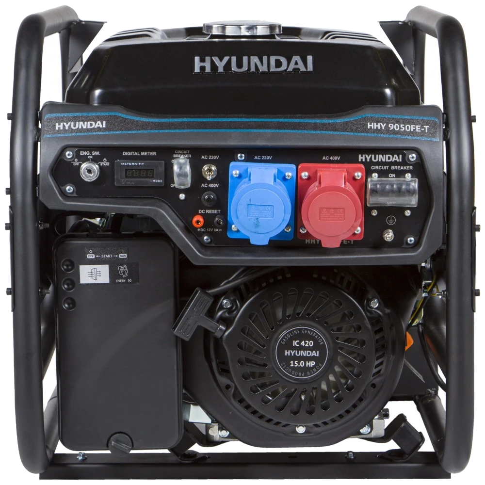 hyundai hhy 9050fe-t генератор бензиновий