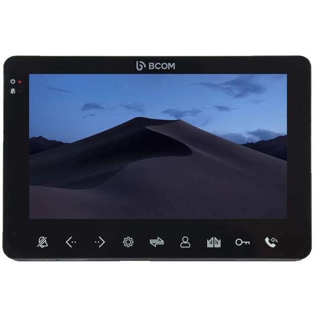 bcom bd-780 black відеодомофон