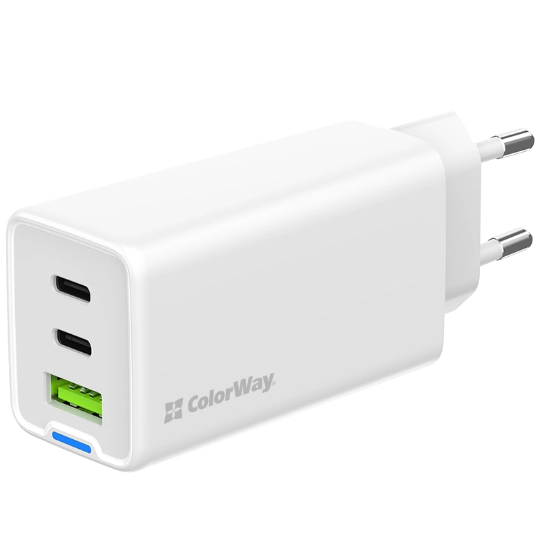 colorway gan mini 65w pd port pps usb зарядний пристрій