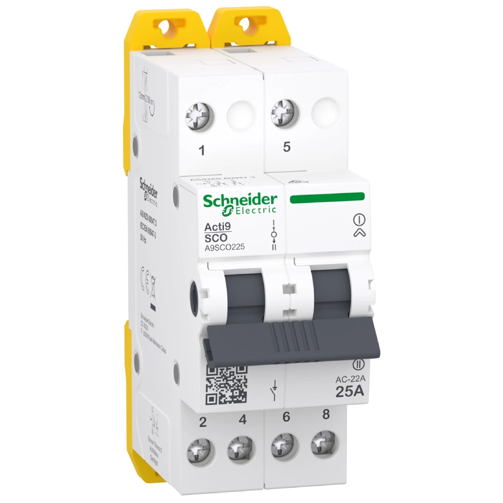 schneider electric issw acti9 2p 25 a перемикач 3-х позиційний