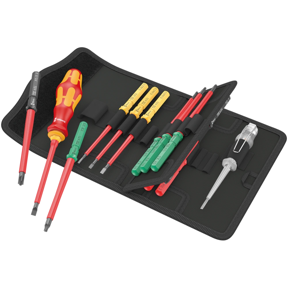 wera kraftform kompakt vde 16 universal 1 tie (05006607001) викрутка зі змінними насадками