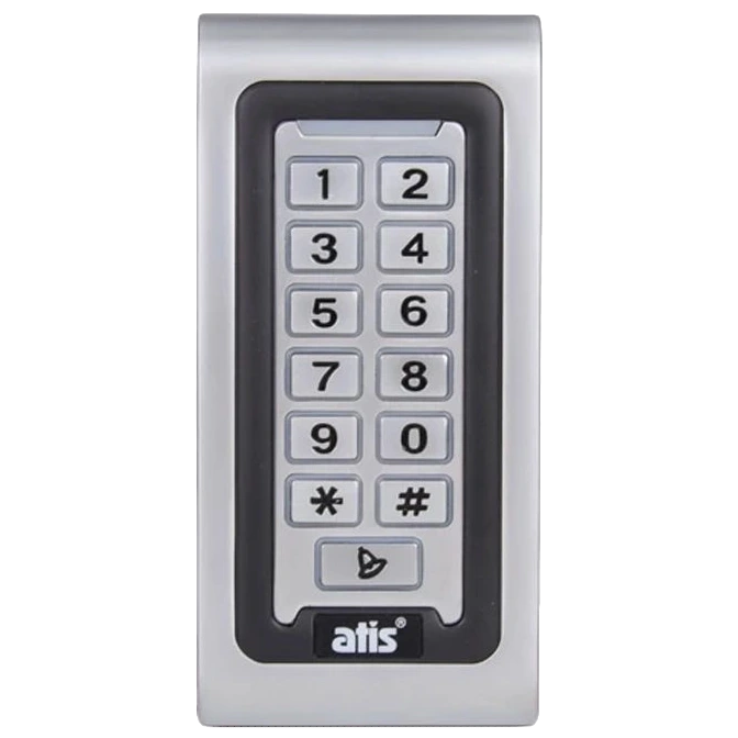 atis ak-601w-t зі зчитувачем та клавіатурою контролер для однієї двері