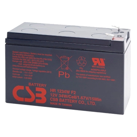 csb hr1234wf2 12в 9а•г акумуляторна батарея
