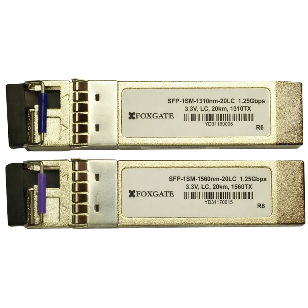 foxgate sfpd-1sm-1550nm-3lc модуль