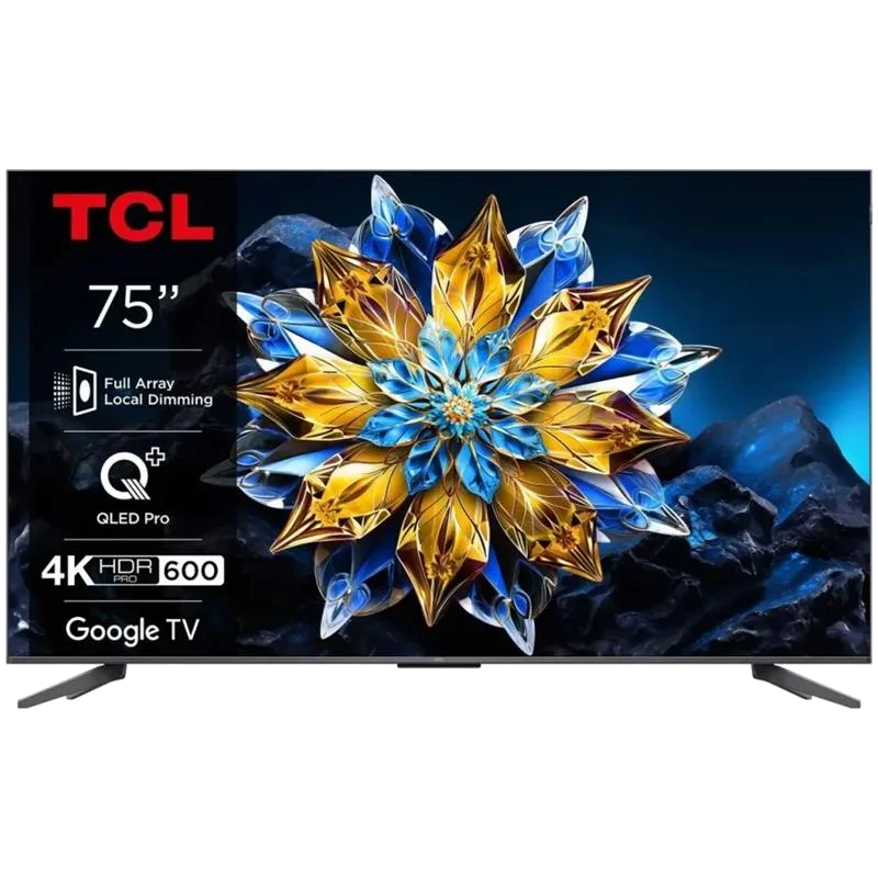 tcl 75c69bpro pro 4k smart google tv titan onkyo телевізор