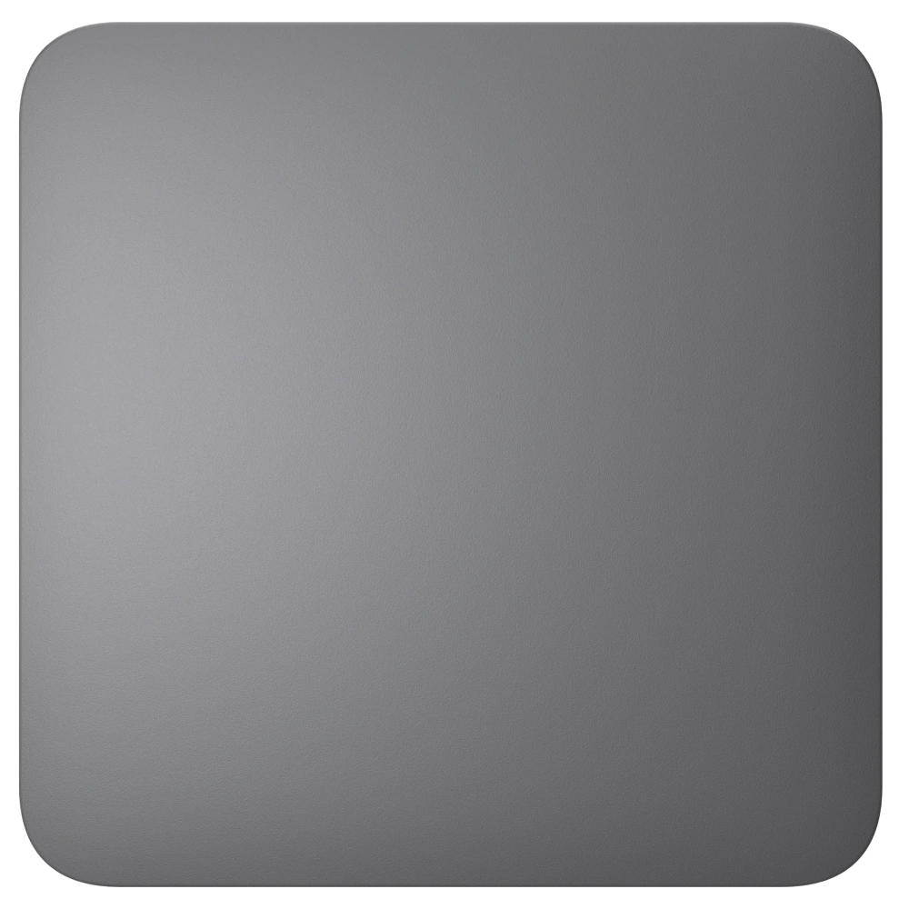 ajax solobutton (1-gang/2-way) grey кнопка для одноклавішного чи прохідного вимикача
