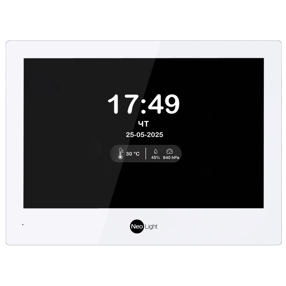 neolight alpha hybrid white відеодомофон