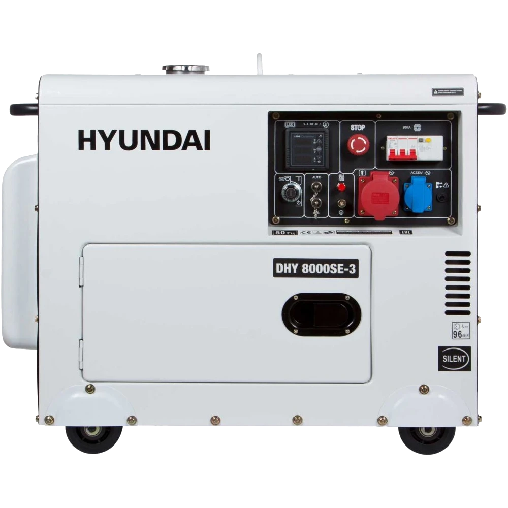 hyundai dhy 8000se-3 генератор дизельний