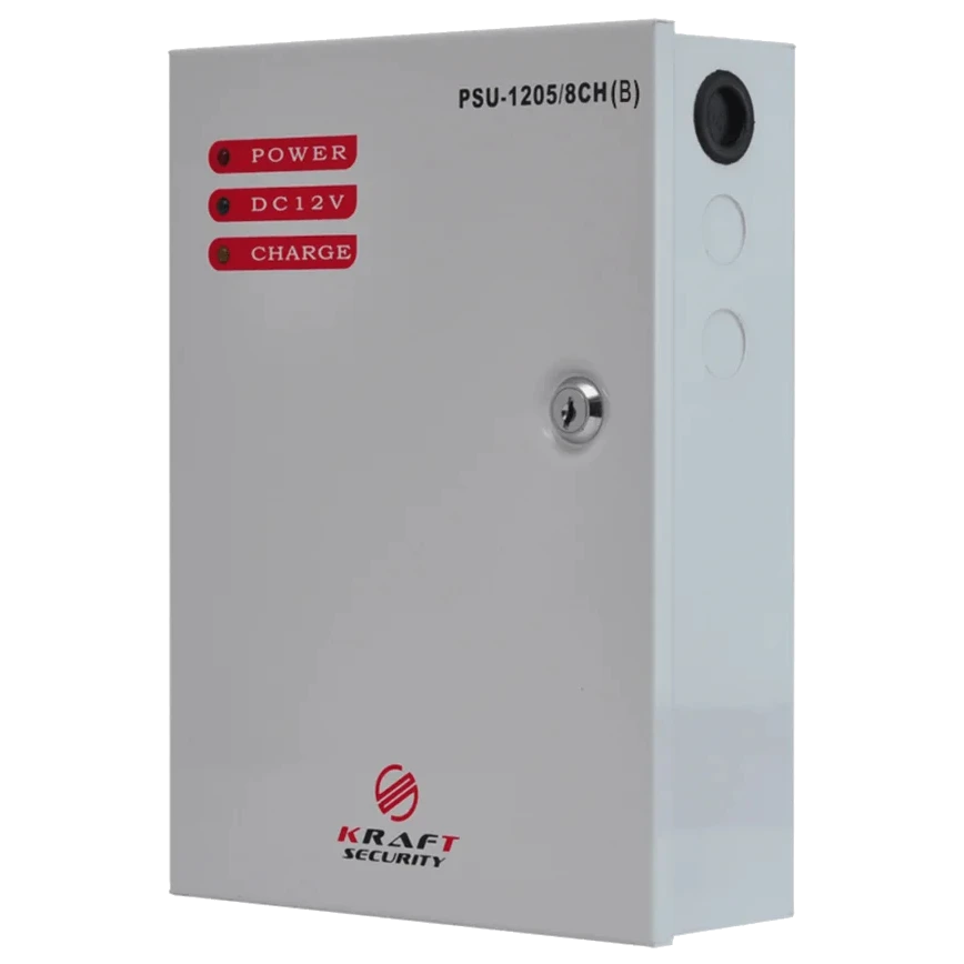 kraft psu-1205/8ch(b) джерело безперебійного живлення