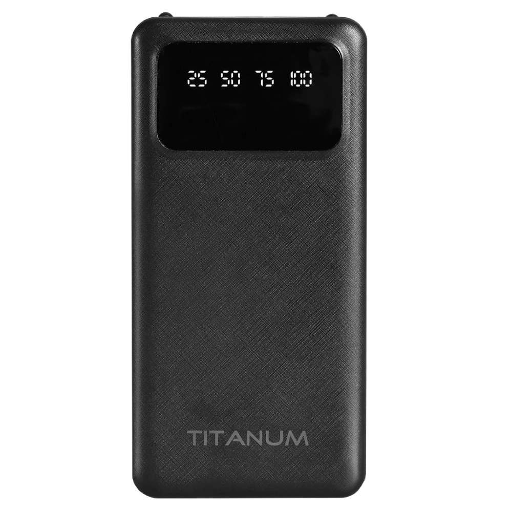 titanum ol03 black 30000mah повербанк