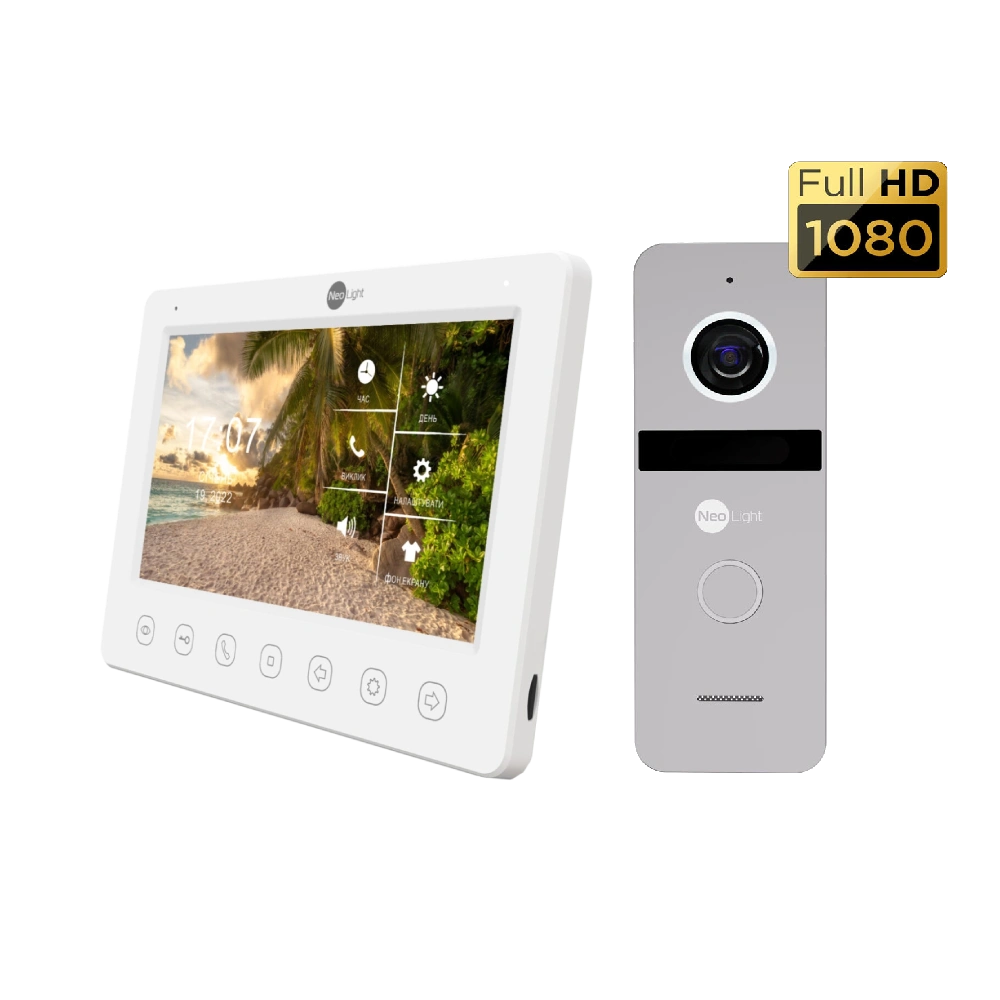 kappa hd kit silver комплект відеодомофона neolight