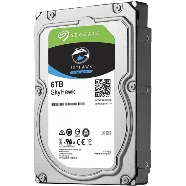 seagate skyhawk hdd 6tb 5400rpm 256mb st6000vx001 жорсткий диск