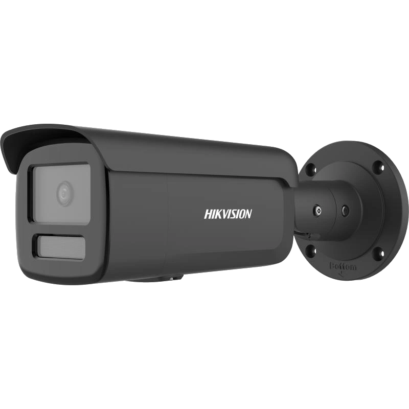 ip відеокамера hikvision ds-2cd2t47g2h-li (ef/black) 4мп (2.8мм)