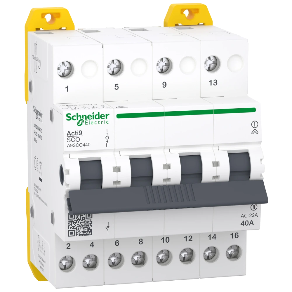 schneider electric issw acti9 4p 40a перемикач 3-х позиційний