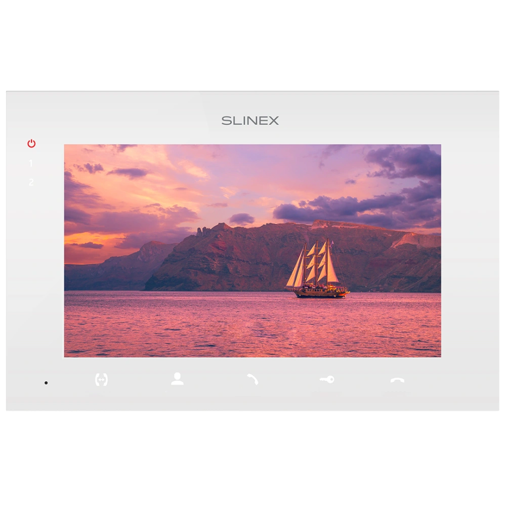 sq-07mthd 7” дюймів (white) відеодомофон slinex