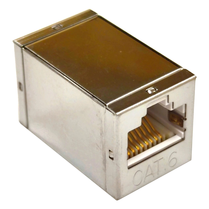 rj-45 з'єднувач витої пари екранований кат. 6 під конектори
