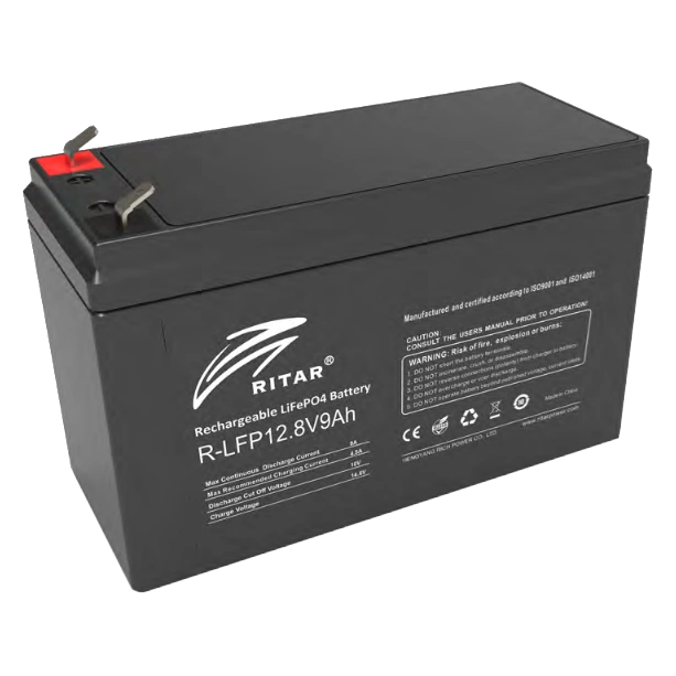 ritar r-lfp12.8v9ah акумуляторна батарея