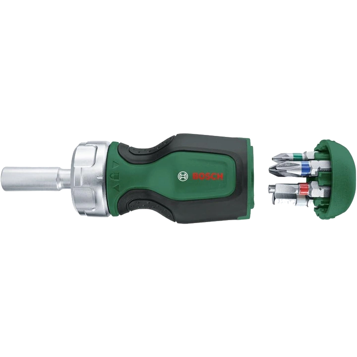 bosch bike (1600a027pn) викрутка з тріскачкою + 6 біт