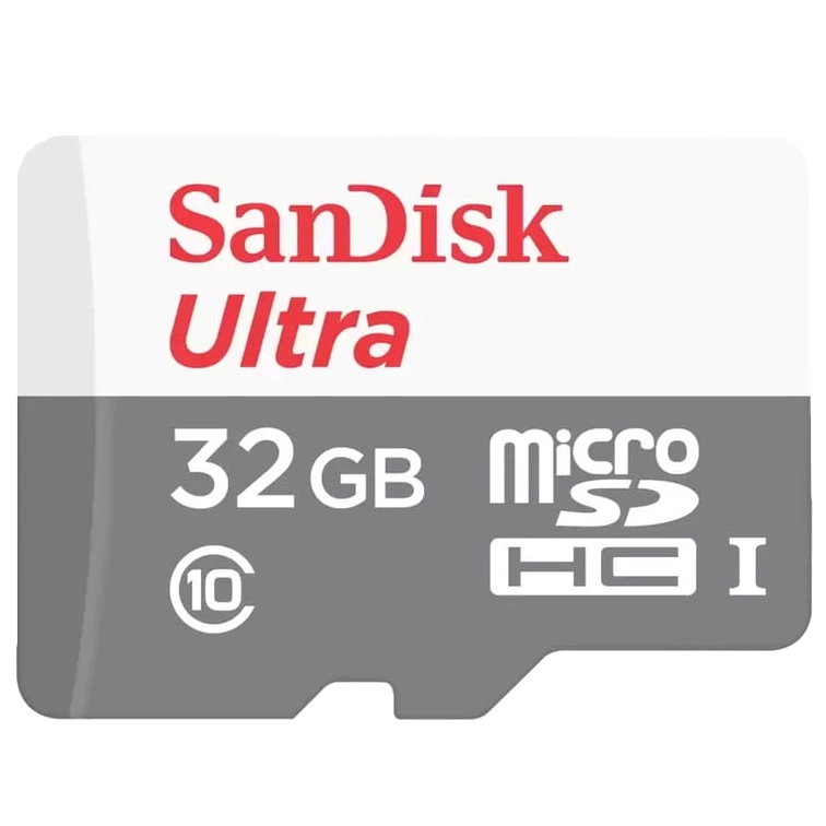 sandisk microsd 32gb c10 uhs-i ultra карта пам'яті