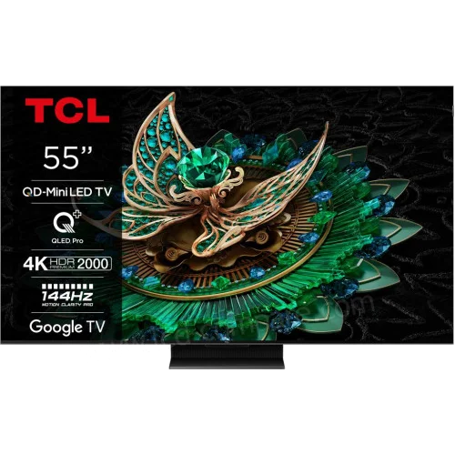 tcl 55c89b miniled 4k 144hz smart google tv titan onkyo телевізор