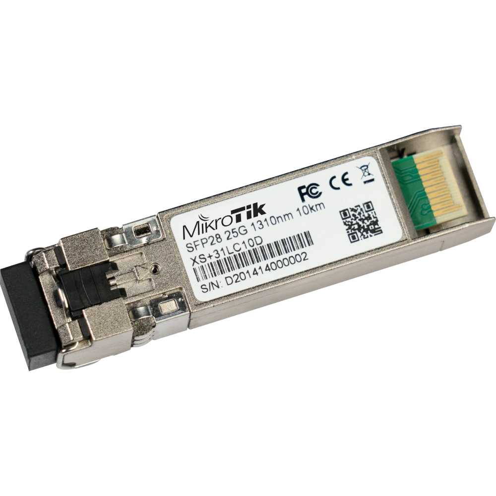 mikrotik xs+31lc10d sfp28 модуль