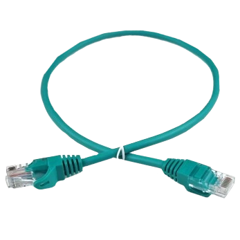 eserver utp cat5e патч-корд зелений 0.25м