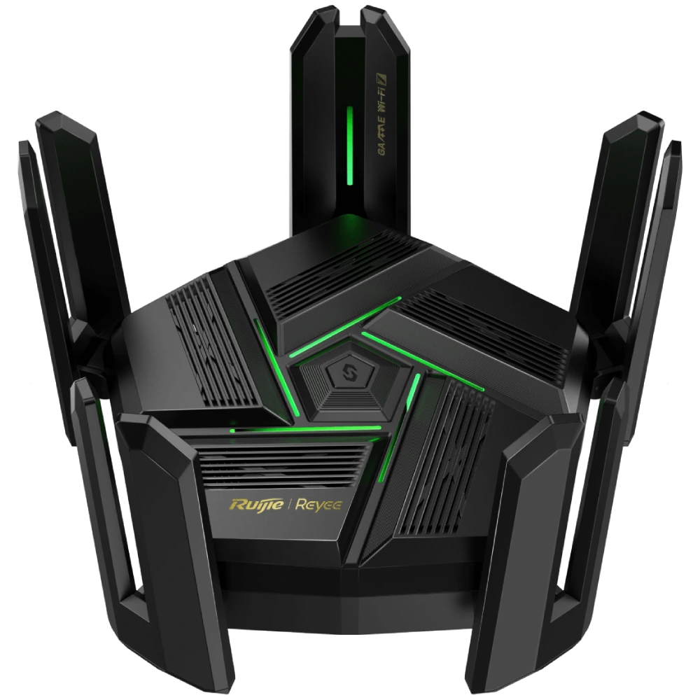 rg-ew7200be pro хмарний wi-fi 7 7200 мбіт/с 2хwan wi-fi роутер ruijie reyee