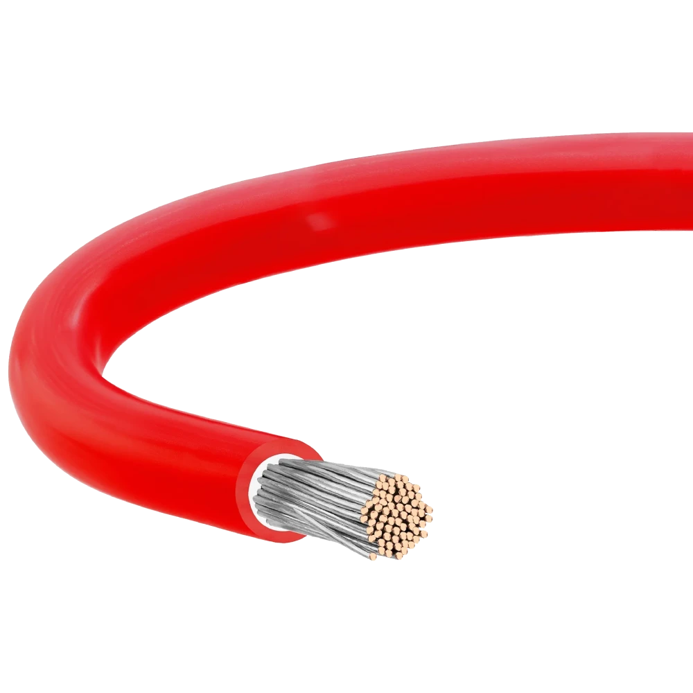 kbe solar db+ (plus), 6mm, red (бухта 500 м) кабель