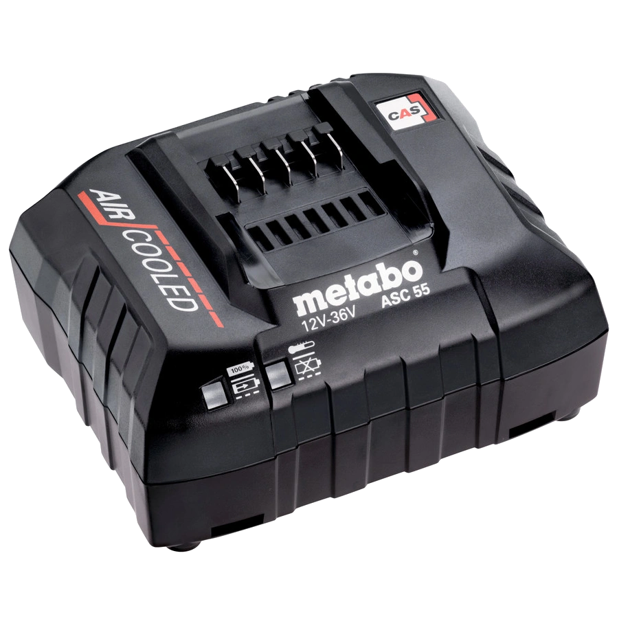 metabo asc 55 «air cooled» (627044000) зарядний пристрій asc 55 12-36в