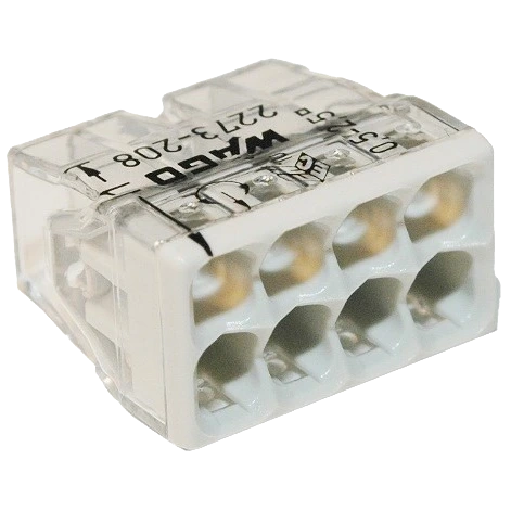 wago compact 2273-208 8 -дротова 0.5-2.5мм2 клема