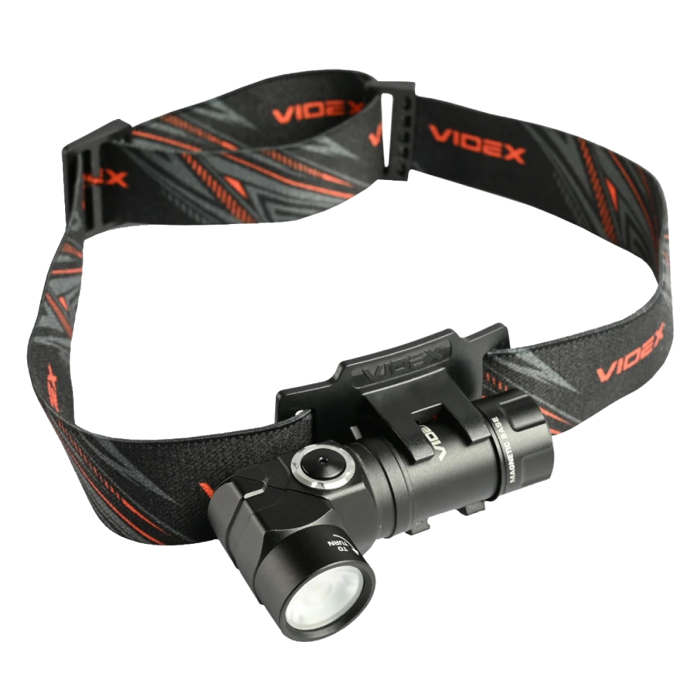 videx vlf-a244rh 600lm 5000k налобний світлодіодний ліхтарик