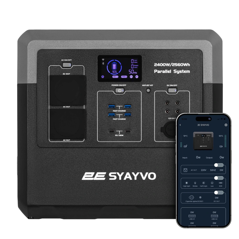 2е syayvo 2400вт портативне джерело живлення