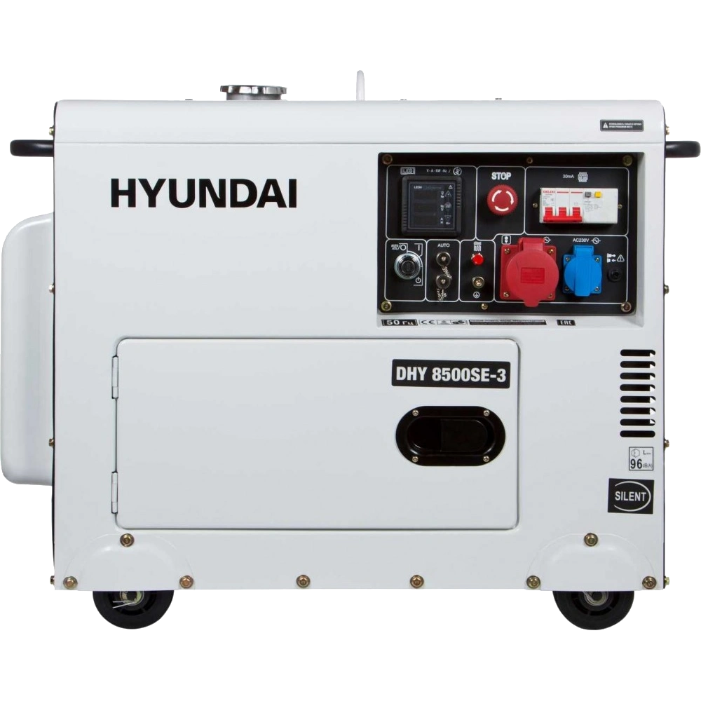 hyundai dhy 8500se-3 генератор дизельний
