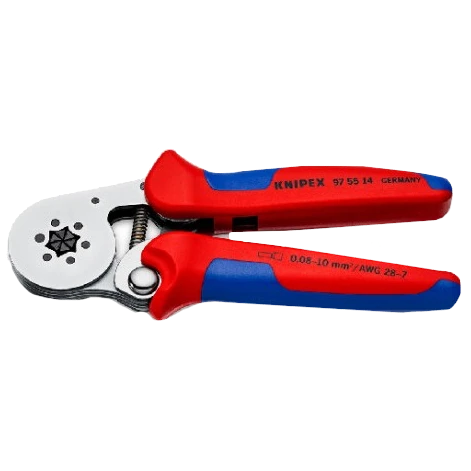 knipex (97 55 14) прес-кліщі для контактних гільз