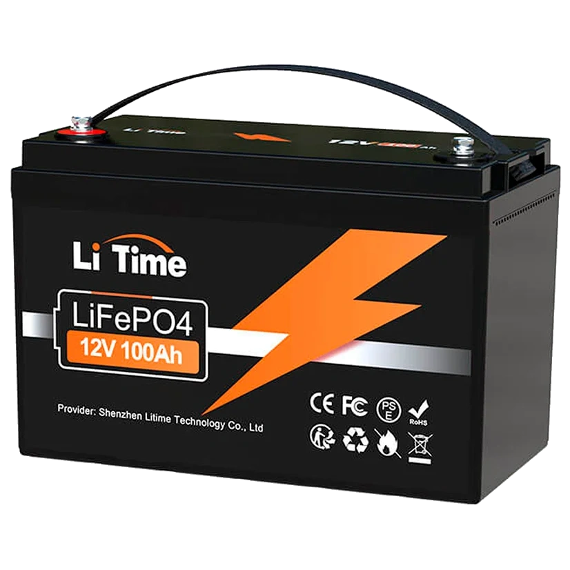 litime lifepo4 12v 100ah акумуляторна батарея
