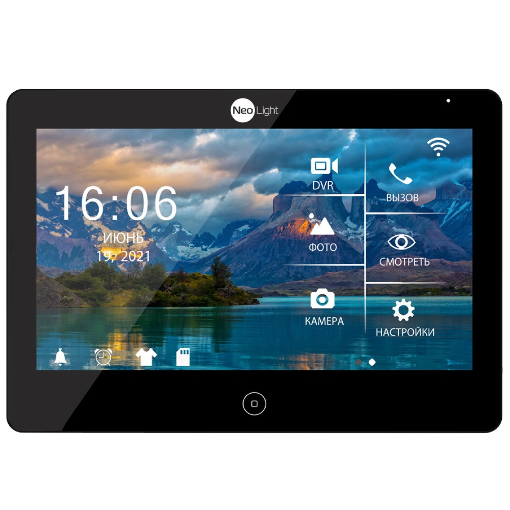 neolight mezzo hd wf black відеодомофон
