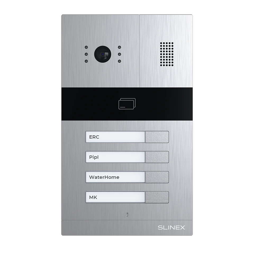 ma-04crhd ip65 em-marin, mifare виклична панель slinex
