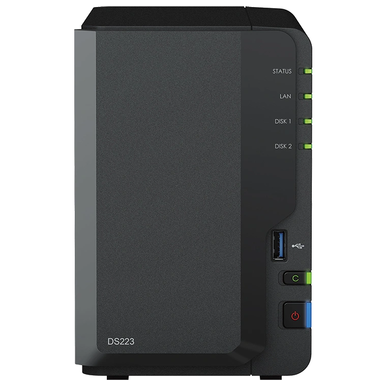 nas synology ds223 мережеве сховище
