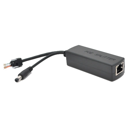 aot-pd02a 48-12в rj45 + poe 48в poe спліттер