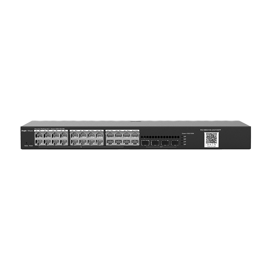 ruijie rg-nbs3100-24gt4sfp 24-портовий гігабітний l2 керований комутатор