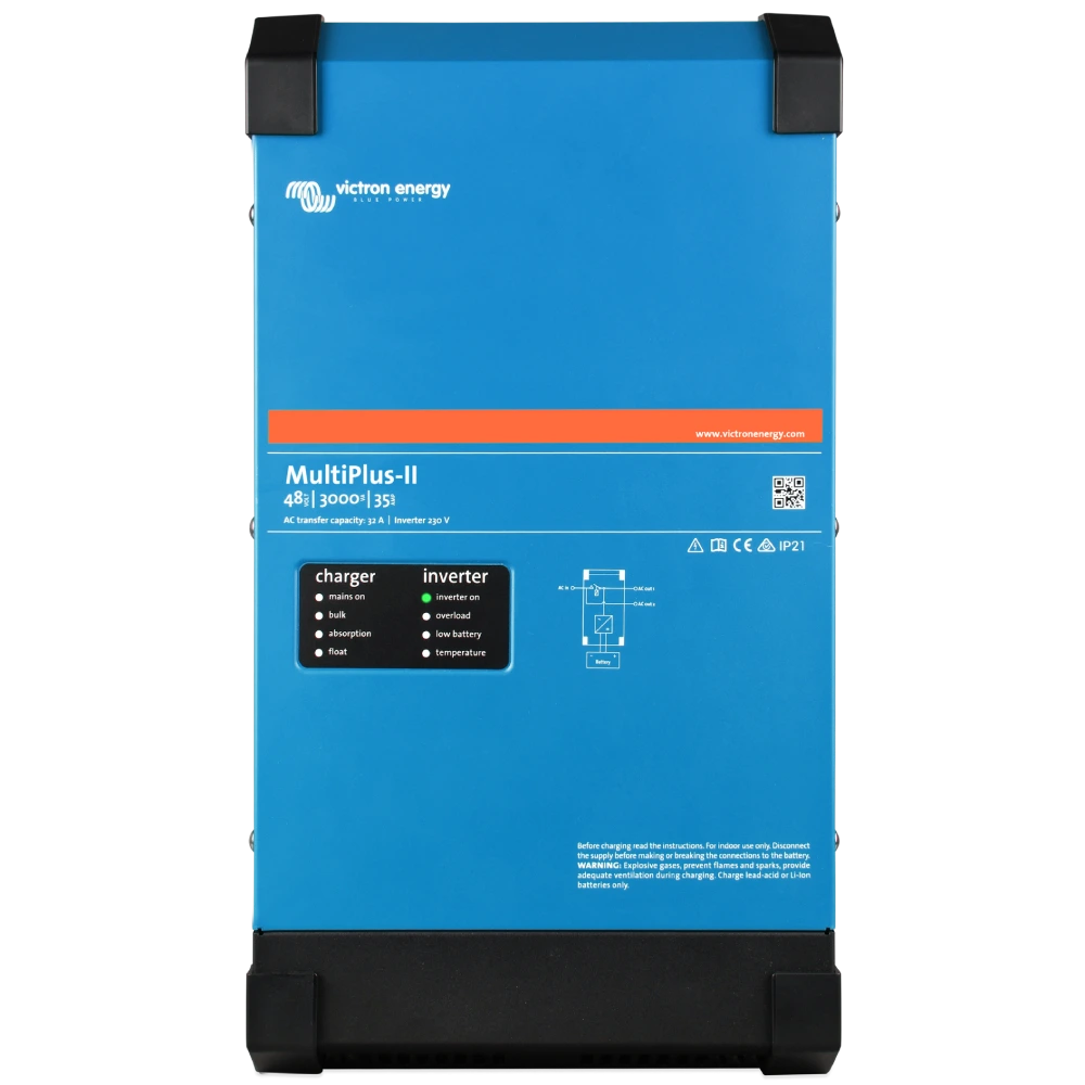 victronenergy multiplus-ii 48/3000/35-32 однофазний чиста синусоїда інвертор