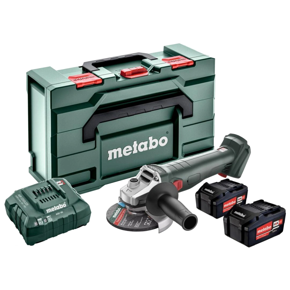 metabo w 18 7-125 (602371510) акумуляторна болгарка