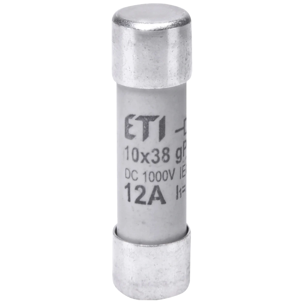 eti ch10x38 gpv 12a 1000v запобіжник